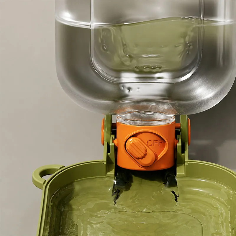 2-in-1 Large Capacity Dog Water Bottle