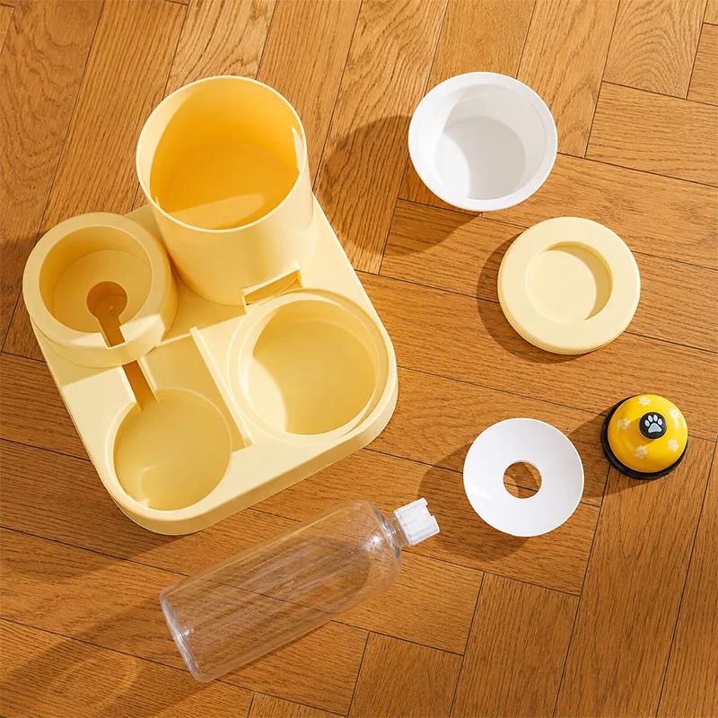2 And 1 Gravity Pet Feeder Water Dispenser