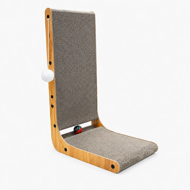 L-Shaped Cat Scratching Board Cat Scratcher