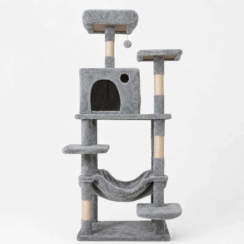 Multilevel Plush Cat Tree