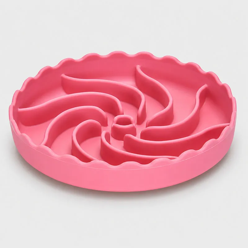 Eco Friendly Silicone Dog Slow Eating Bowls