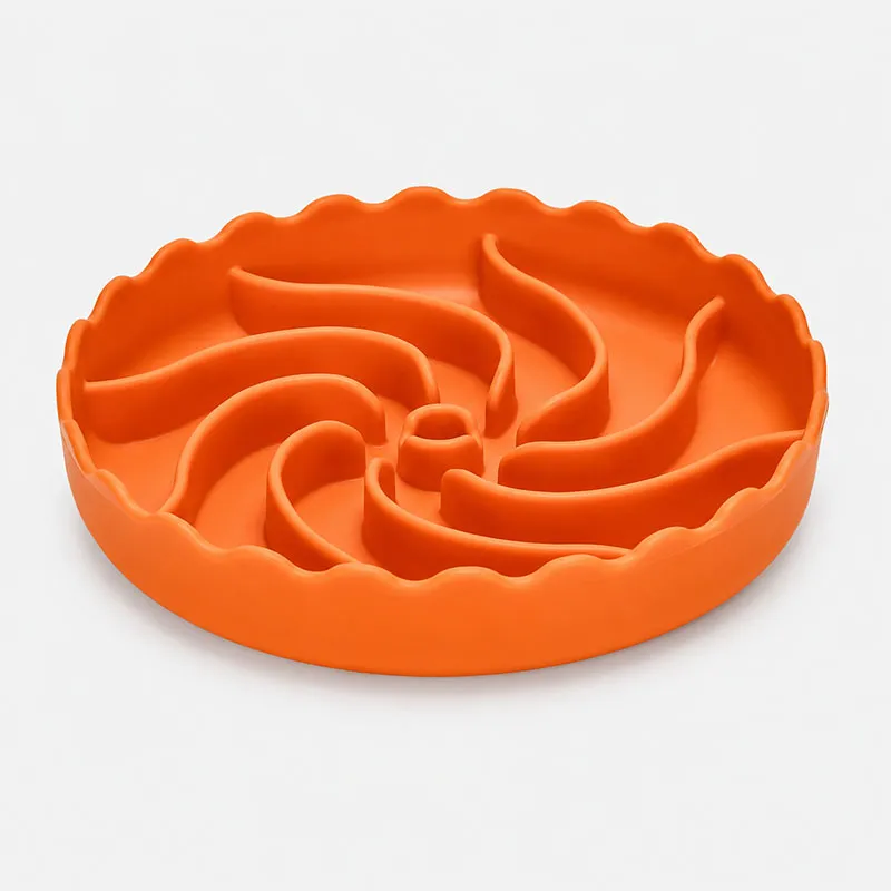 Eco Friendly Silicone Dog Slow Eating Bowls