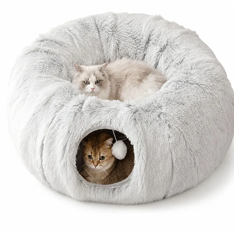 Fluffy Cat Tunnel House