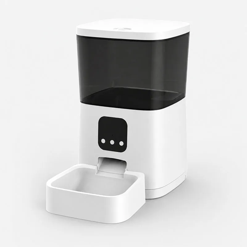 Smart Pet Food Feeder with Storage