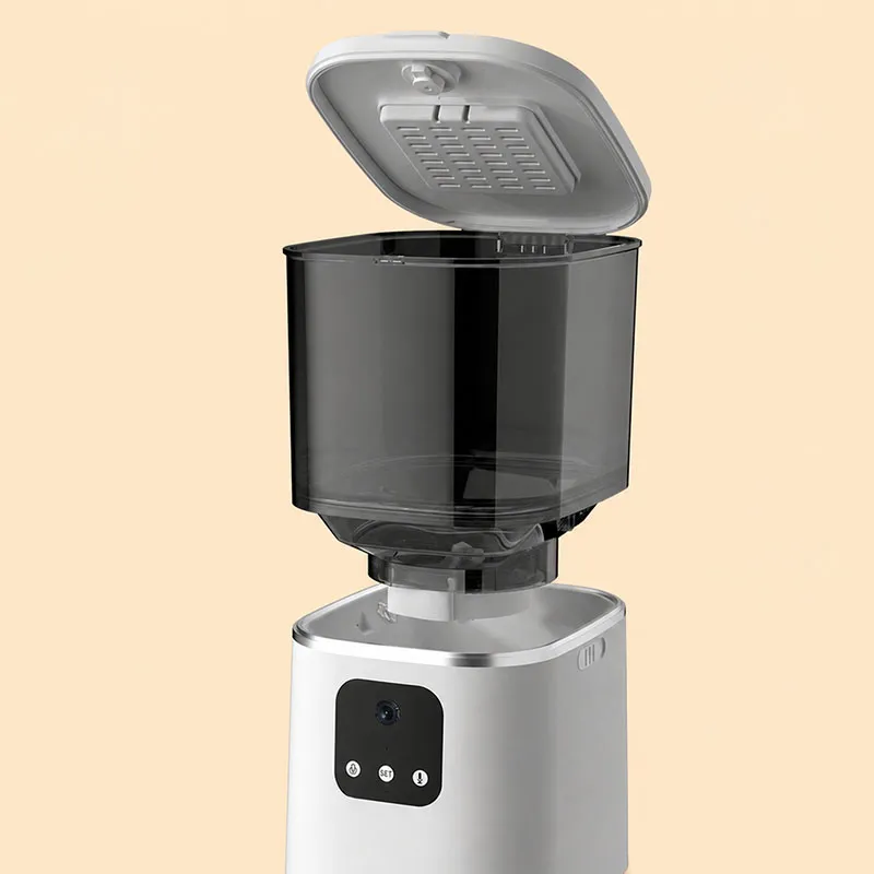 Smart Pet Food Feeder with Storage