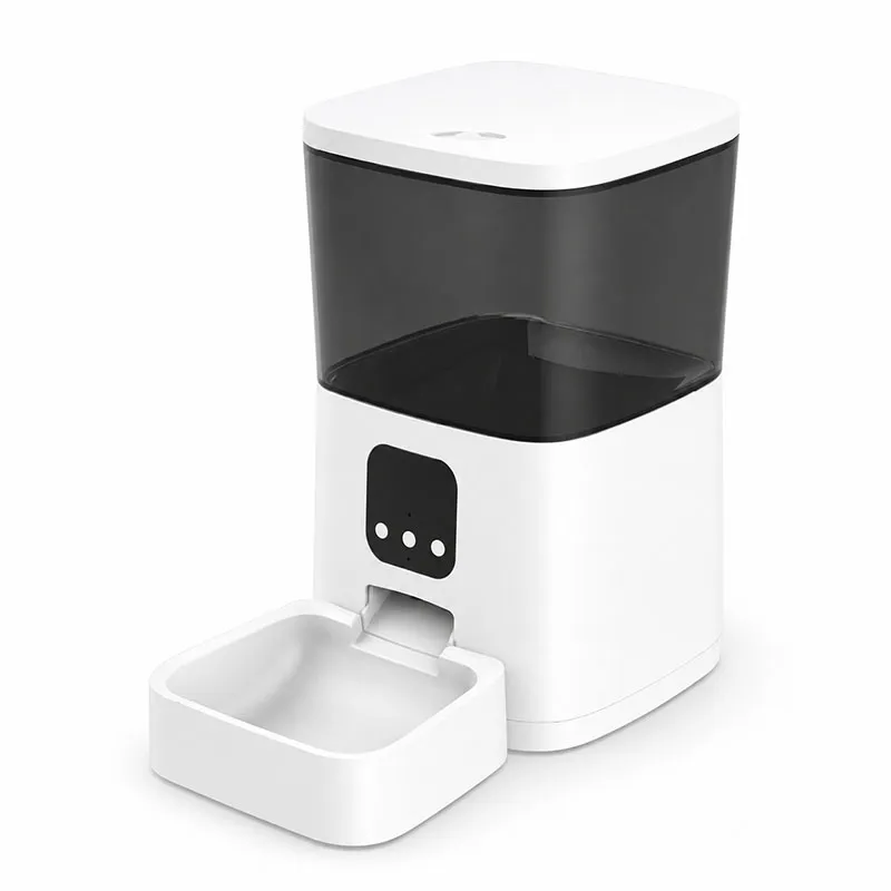 Smart Pet Food Feeder with Storage