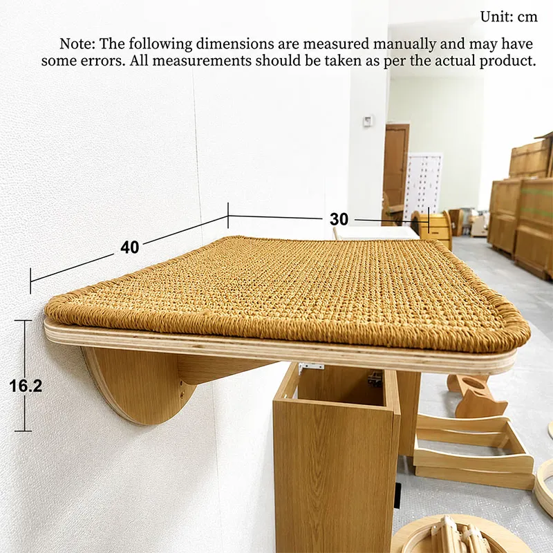 Wooden Cat Wall CLIMBING SHELVES