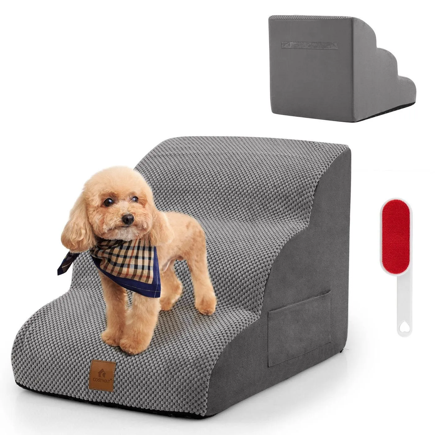 Foam Dog Ramp for High Bed and Couch