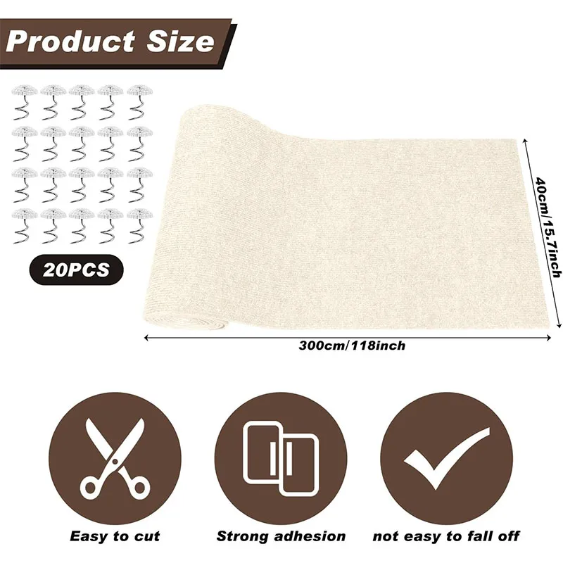 Cat scratcher couch protector