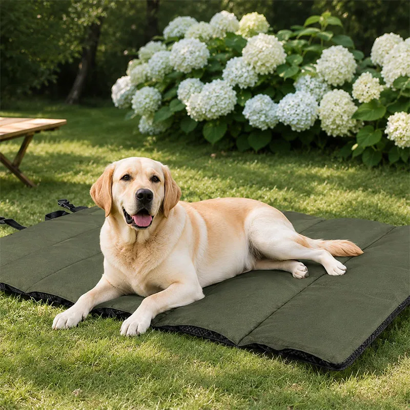 Portable Waterproof Washable Dog Camping Bed