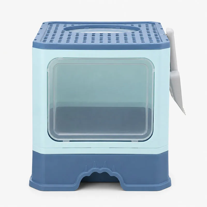 Top entry litter box
