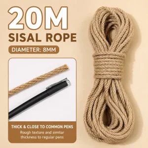DIY cat scratcher rope