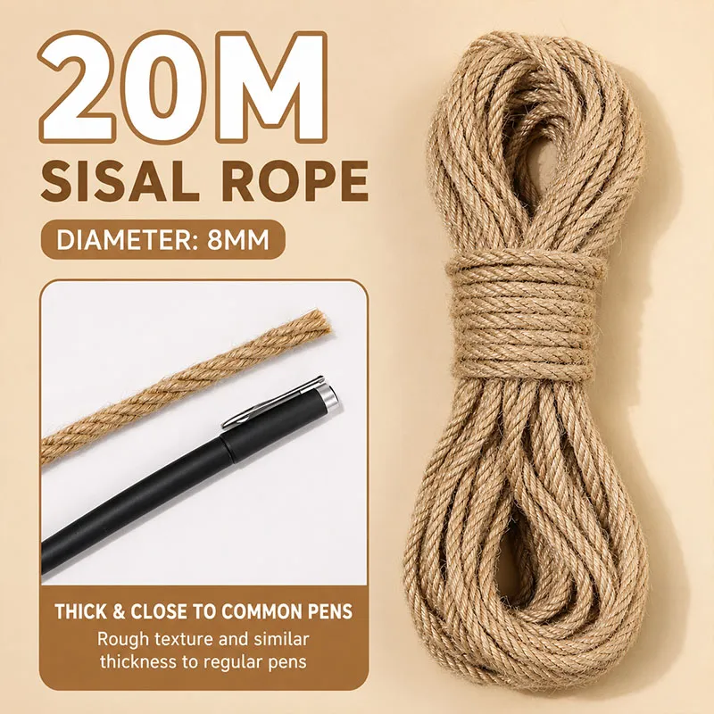 DIY cat scratcher rope