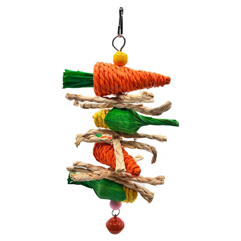 wooden wind chime bird toy