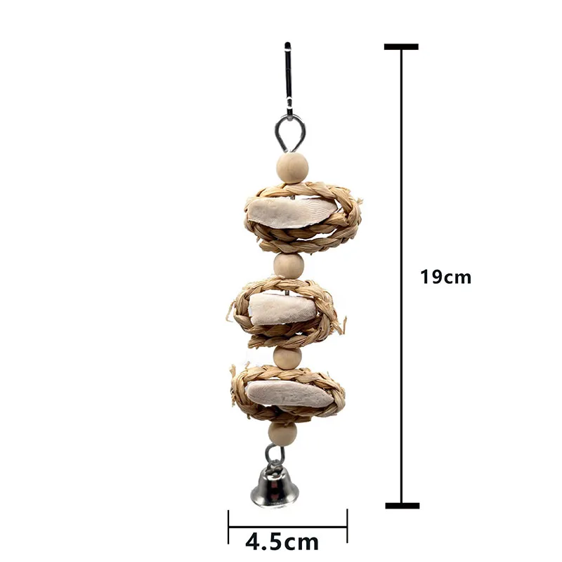 wooden wind chime bird toy