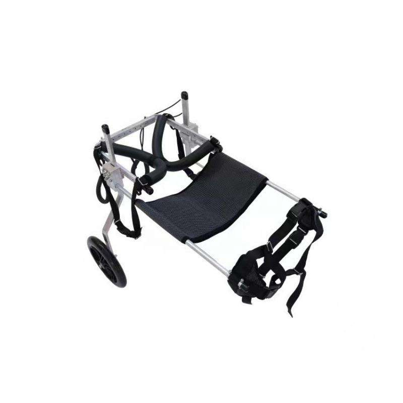 dog wheelchair for back legs, dog wheelchair back legs, rear support dog wheelchair, wheels for dogs hind legs, rear wheels for dogs, aluminum alloy dog wheelchair, pet mobility cart, hind leg support
