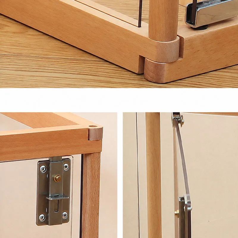 Indoor Transparent Acrylic SolidWood Cage