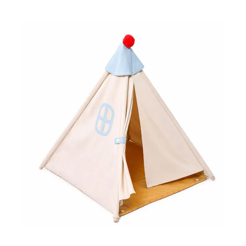 Semi-closed Pet Sleeping House Camp Tent