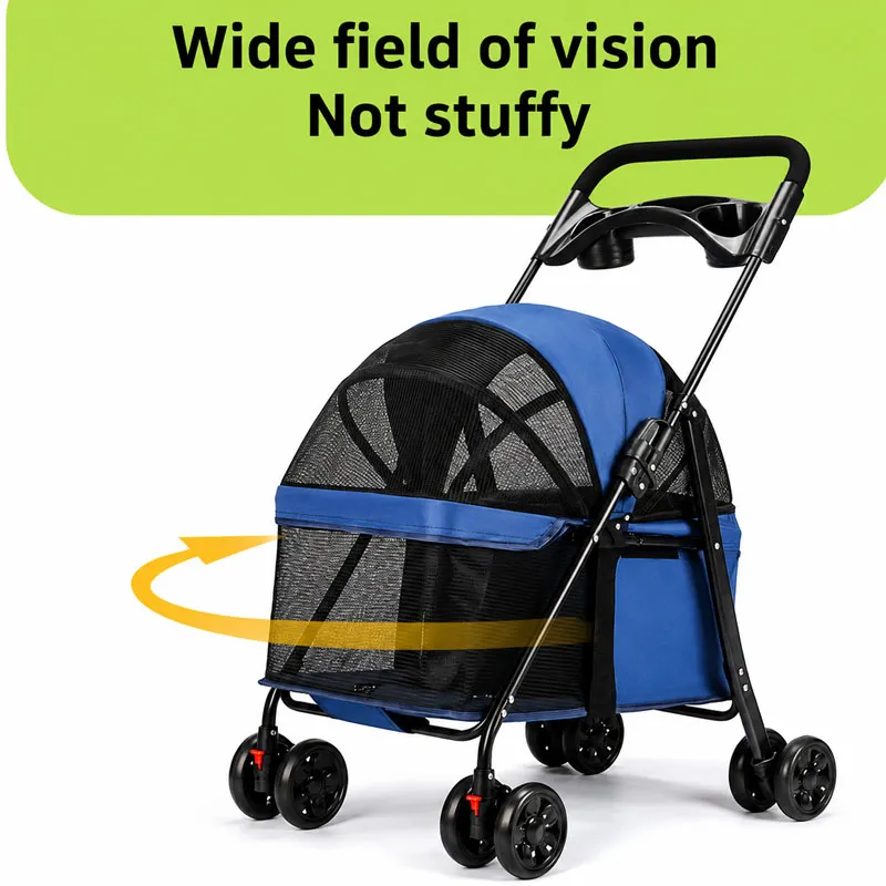Foldable Pet Travel Stroller