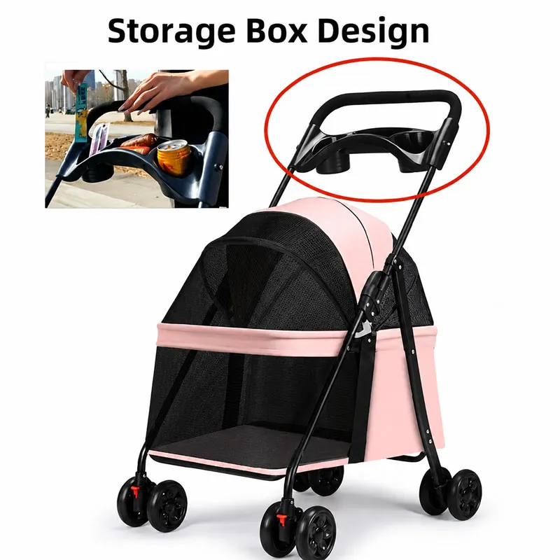 Foldable Pet Travel Stroller