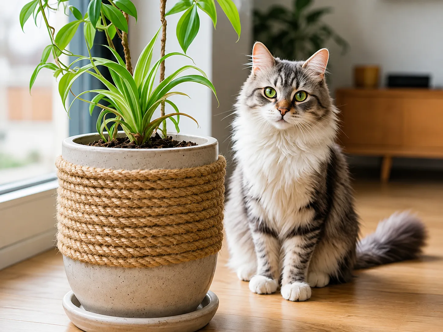 8mm Sisal Rope for a DIY Cat Scratching Post: Building and Repair Guide