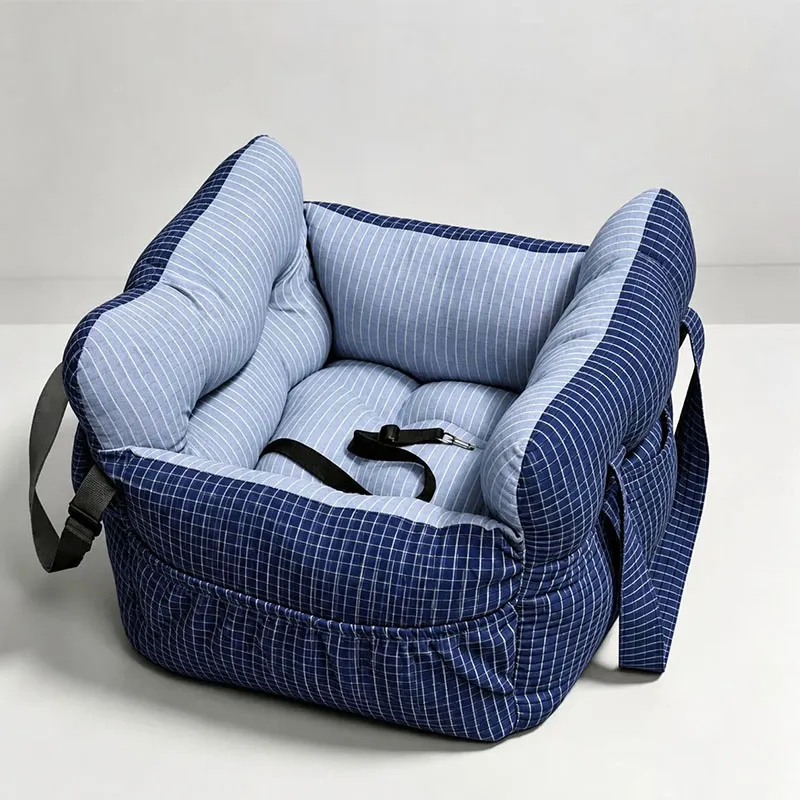 Portable Safety Co-pilot Medium-sized Travel Dog Car Bed