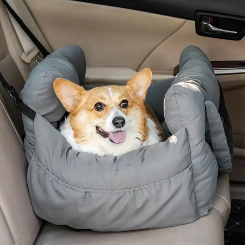 Portable Safety Co-pilot Medium-sized Travel Dog Car Bed