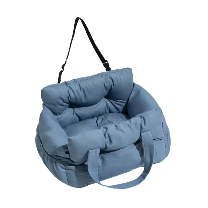 Portable Safety Co-pilot Medium-sized Travel Dog Car Bed