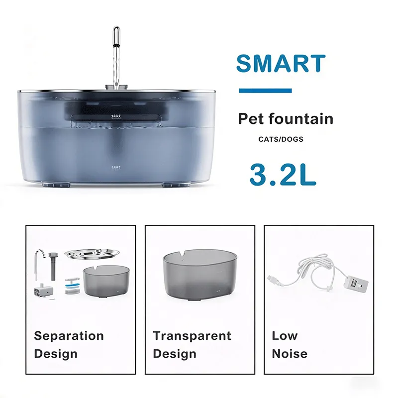 Smart Pet Water Fountain Dispenser