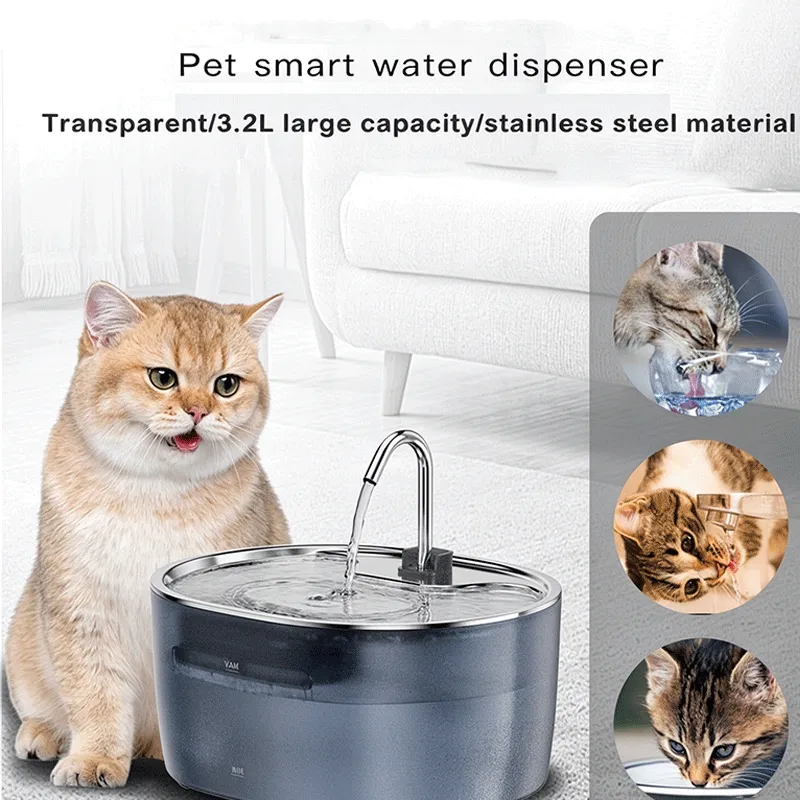 Smart Pet Water Fountain Dispenser