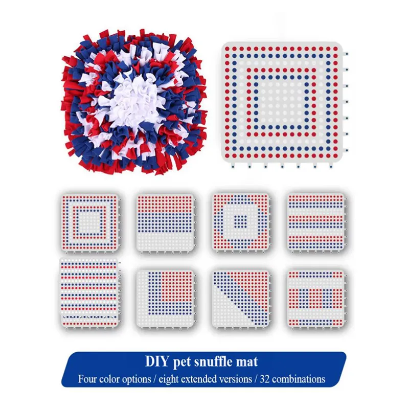 DIY Durable Pet Snuffle Mat for Dog Interactive Enrichment Toy